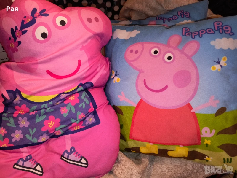 Детска декоративна възглавница Peppa Pig -3 броя, снимка 1