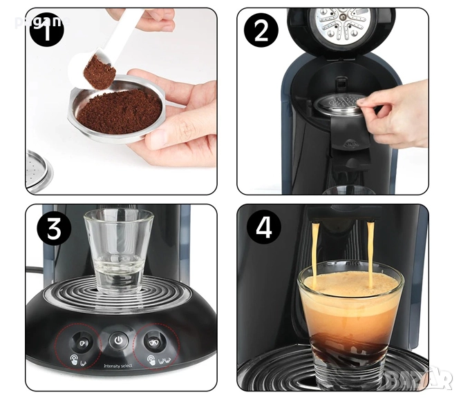 Метална капсула за Сенсео Филипс / Senseo Philips, снимка 1