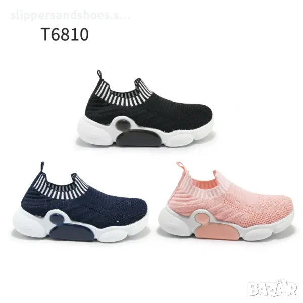 Детски олекотени маратонки тип чорап три цвята, снимка 1