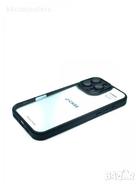 Калъф J-Case Camera Protect / Черна рамка / за iPhone 16 6.1 Баркод : 3130862, снимка 1