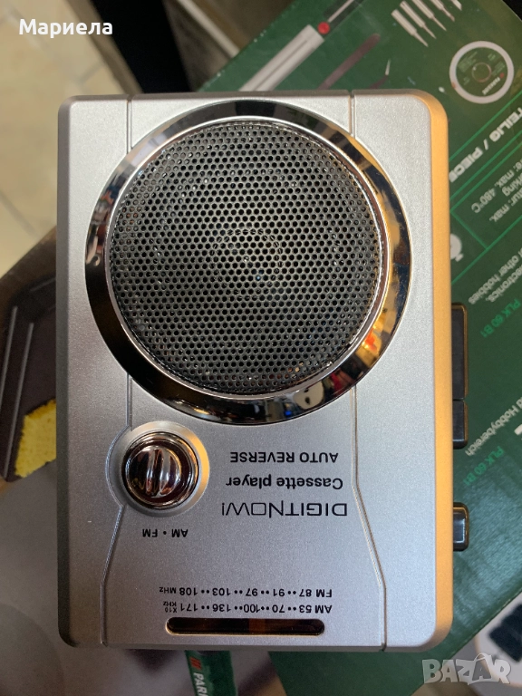 Преносимо AM/FM радио с персонален аудио рекордер, DIGITNOW, 3,5 мм, ретро дизайн, снимка 1