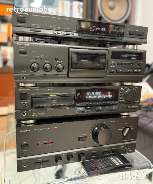 🔊Топ аудио система - сет Technics Class AA - усилвател, дек, сд, тунер + опция грамофон🔊, снимка 1