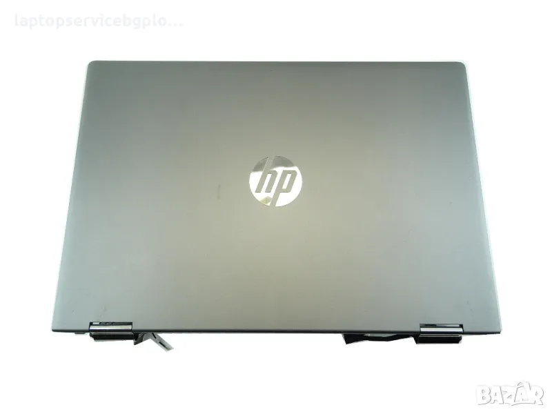 HP Pavilion X360 14-CD 14-cd005ns Корпус за матрица с панти, лентов кабел, камера L22210-001 Silver, снимка 1