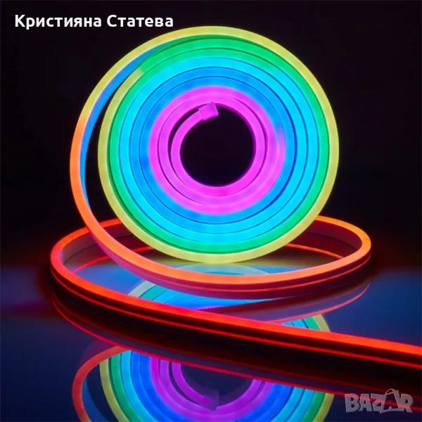 Неонови LED лентови светлини , снимка 1