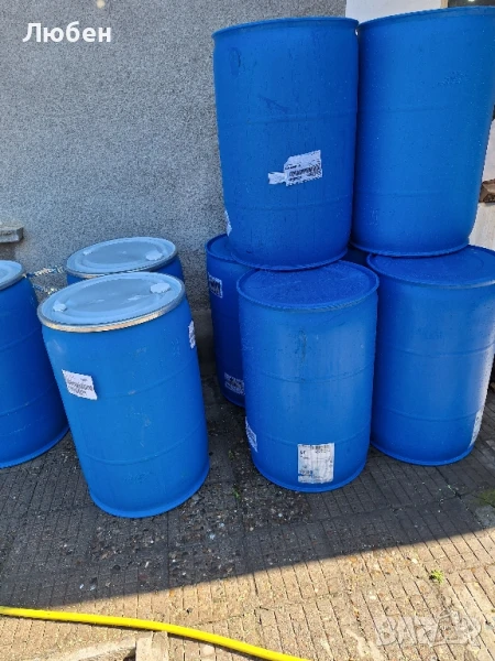 Бидони 200литра 7 броя, снимка 1