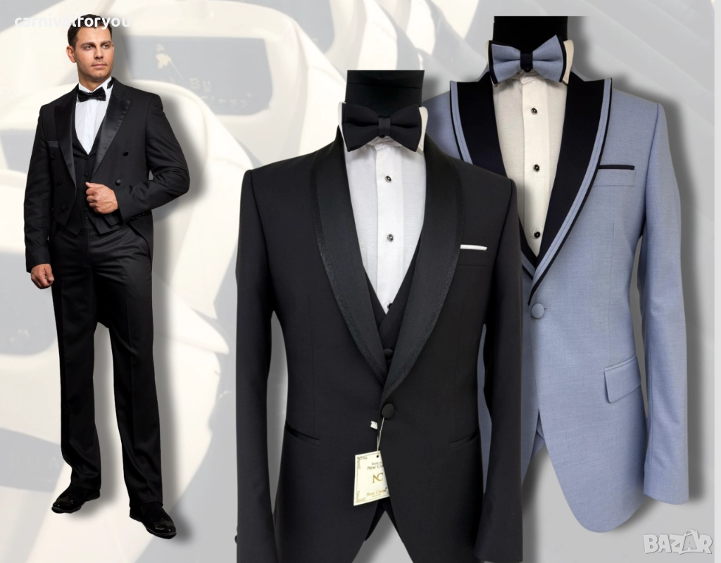 Луксозни мъжки костюми под наем , снимка 1