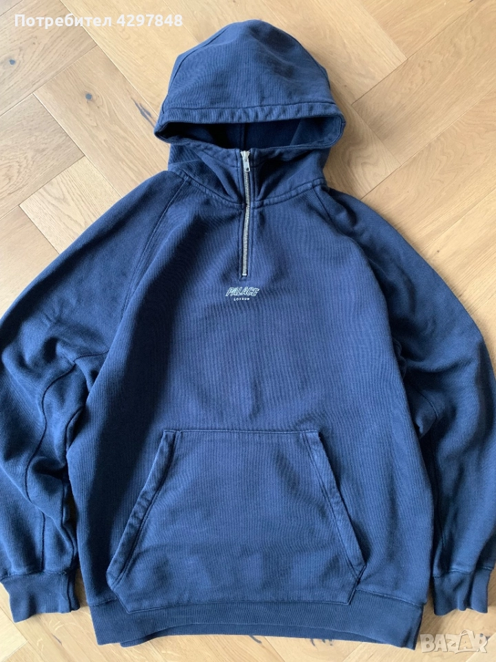Суичър Palace Q-zip Hoodie, Xl размер, снимка 1