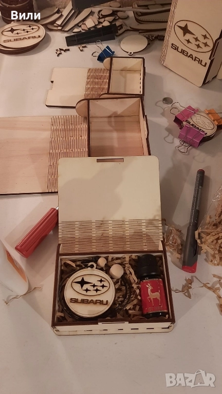 Ароматизатор за кола с лазерно гравиране , снимка 1