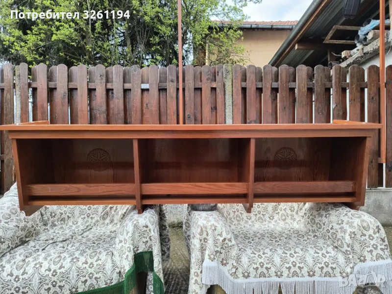 Дървен рафт, полица, етажерка, снимка 1