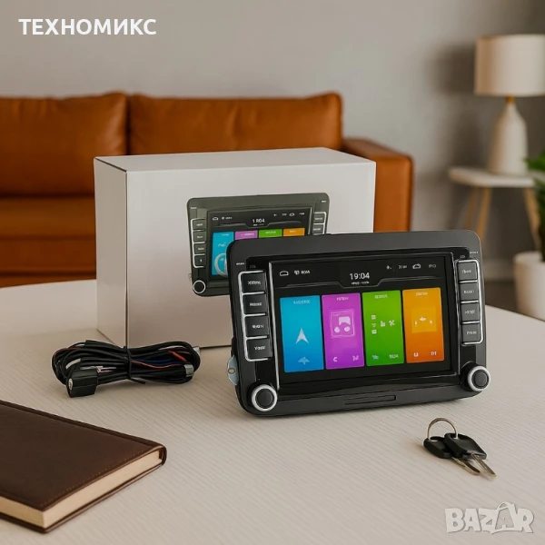 VW - 7" МУЛТИМЕДИЯ / Навигация Android 15 4GB RAM 64GB ROM, снимка 1