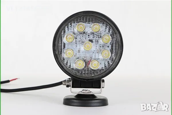 27 W LED фар , 10-30V коли,камиони, трактори,лодки, офроуд-1, снимка 1