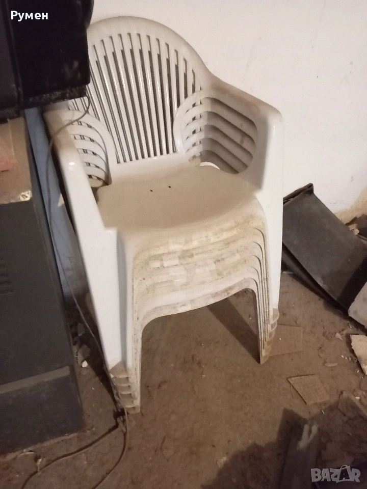 Пластмасови Градински Столове, снимка 1