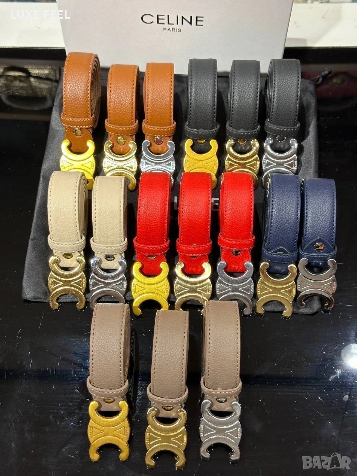 Дамски  Колани - Естествена Кожа ⚜️ CELINE , снимка 1