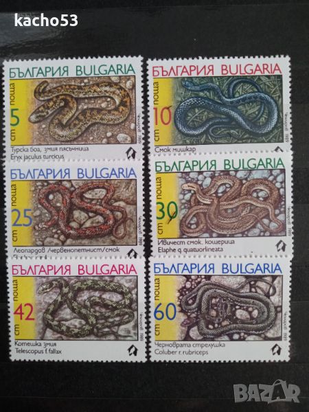 1989 г. Змии . България., снимка 1