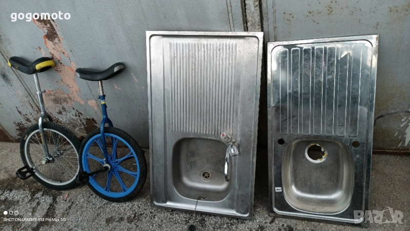 Мивка, кухненска мивка алпака, хром никел, инокс, неръждаема стомана, снимка 1