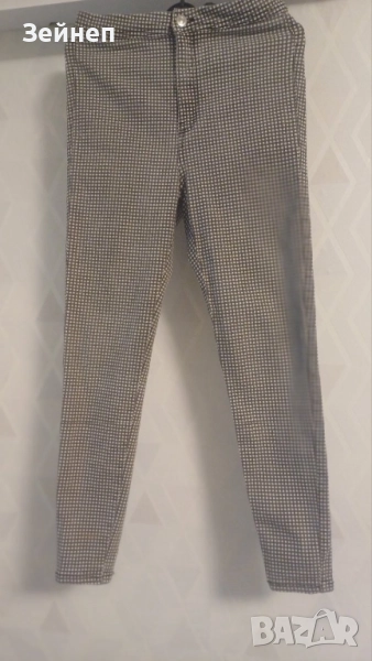 Кариран панталон на Bershka , снимка 1