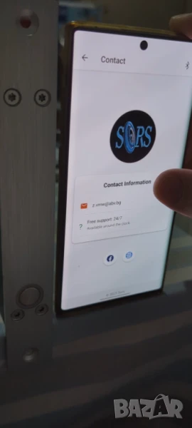 Смарт ключалка - електрически болт, скрит монтаж, мобилно приложение, снимка 1