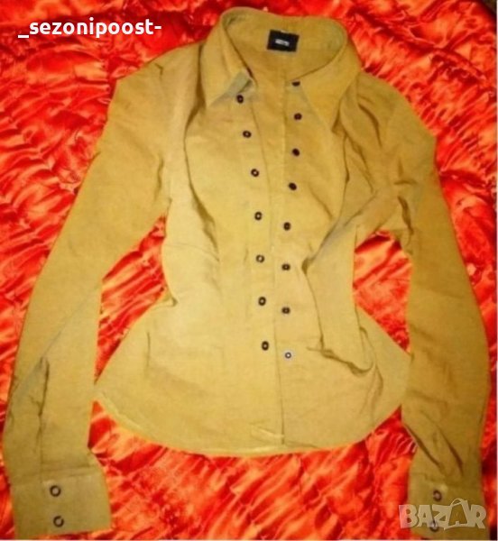 🔥Дамска пролетна риза ''La CITY'' с тик так-М,Л,ХЛ🔥🔥🔥, снимка 1