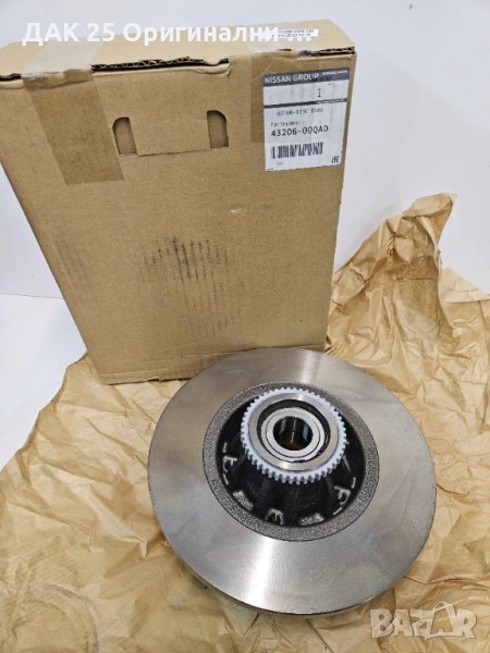 NISSAN 4320600QAD Спирачен диск + лагер  Нов Оригинален артикул, снимка 1