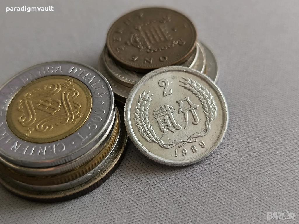 Монета - Китай - 2 фен | 1989г., снимка 1
