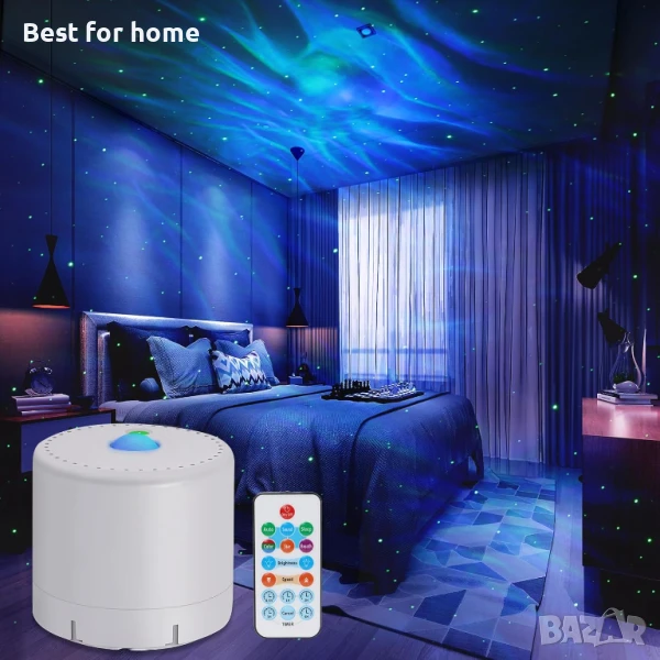 Галакси проектор, звезден проектор за спалня, снимка 1