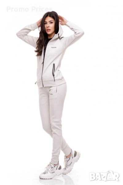 Промо ДАМСКИ спортен ЕКИП екрю, снимка 1