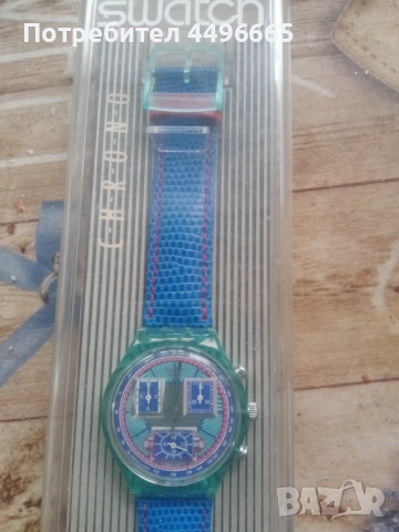 Винтидж Swatch Chrono, снимка 2 - Мъжки - 51548513