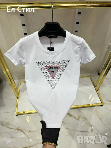 #дамска #тениска ✨🔥🔥🔥 👍 ✨𝗣𝗿𝗶𝗰e :14€ ✨𝗦ı𝘇𝗲: S M L XL XXL 📌5 бр, снимка 3 - Тениски - 53697804