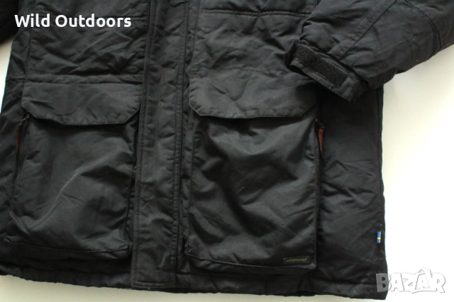 FJALLRAVEN - мъжка дебела пухенка с мембрана, парка, размер М, снимка 3 - Екипировка - 52696354