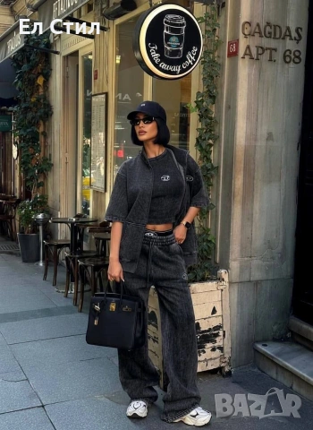 Дамски комплект ✨🔥🔥🔥 👍 ✨𝗣𝗿𝗶𝗰e :29€ НА ЕДРО ✨𝗦ı𝘇𝗲: SS MM LL 📌6 бр, снимка 2 - Комплекти - 53697583