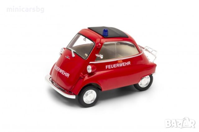 1:18 Метални колички: BMW Isetta - Welly