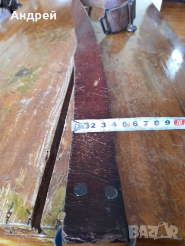 Стар Военен колан #19, снимка 5 - Антикварни и старинни предмети - 54053221