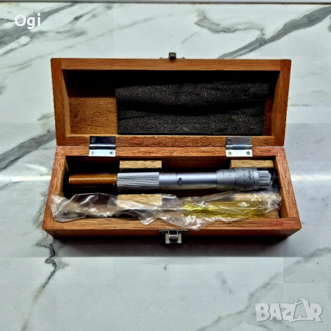 Микрометър вътромер триточков MITUTOYO , снимка 3 - Шублери - 53508013