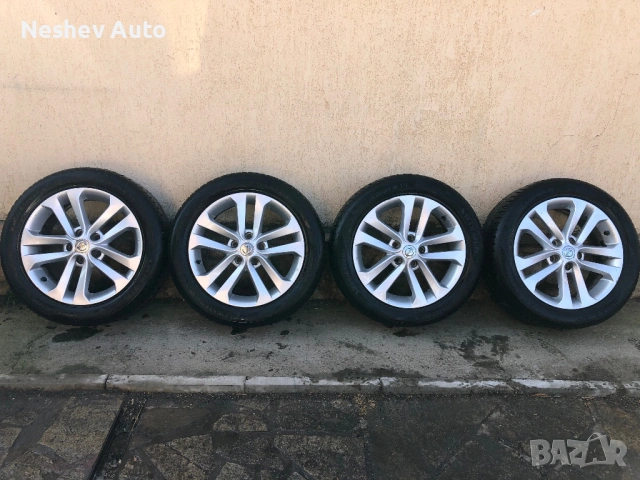 4бр. алуминиеви джанти от Nissan Juke, Qashqai 17 цола.