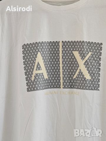 Мъжка фланелка Armani Exchange (нова)  2XL, снимка 1 - Тениски - 46471358
