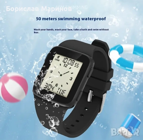 Електронен ръчен часовник (водоустойчив) IP 68