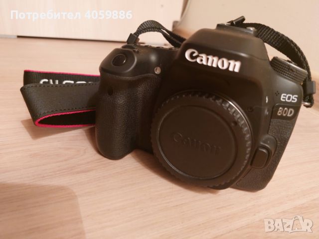 Canon EOS 80 D + Sigma lens 70 mm + Think tank, снимка 4 - Фотоапарати - 45194778