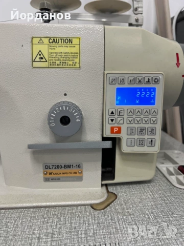 Професионална шевна машина- автомат Siruba, снимка 2 - Шевни машини - 53724336