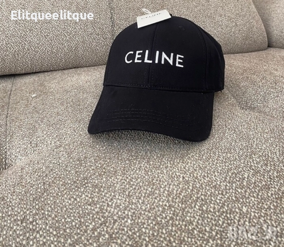 шапка с козирка celine