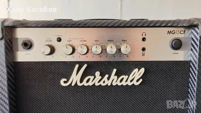 Кубе за китара Marshall MG15CF, снимка 2 - Китари - 47254789