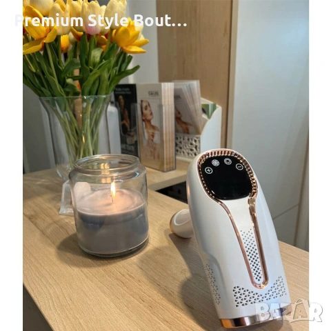 Професионален IPL Епилатор с Ice Cool функция, 1 000 000 импулса, 9 нива на мощност и UV филтър