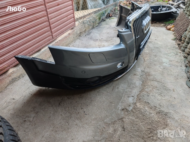 Предна броня оборудвана с маска за Ауди А6 ц6 4ф оуроуд Audi A6 c6 4f allroad, снимка 4 - Части - 52458482