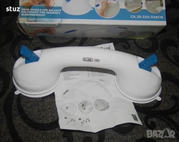 Вакуумна дръжка за баня, мокри помещения, снимка 5 - Други - 50501393