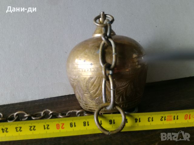 Камбана - стара, от колекция месинг (бронз), снимка 1 - Антикварни и старинни предмети - 45267647