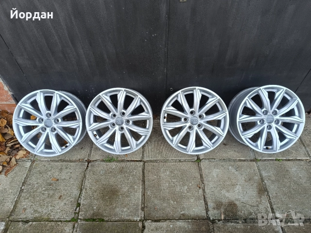 ОРИГИНАЛНИ джанти 17 ' цола АУДИ A4 A6 Q5 / AUDI VW PASSAT 6,7,8 SKODA 5x112 66,6 ET34