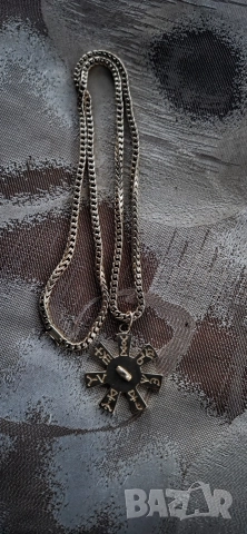 Златно плътно ланче , снимка 4 - Колиета, медальони, синджири - 52878984