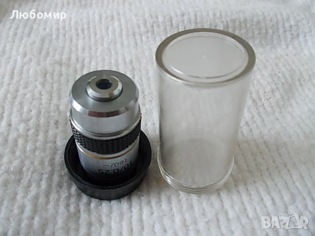 Обектив микроскоп 10/0.25 160/-, снимка 9 - Медицинска апаратура - 54217408