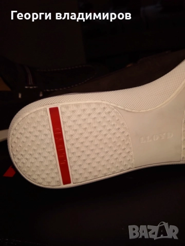 Lloyd оригинални мъжки обувки много красиви, естествена кожа и велур , снимка 4 - Ежедневни обувки - 52566997