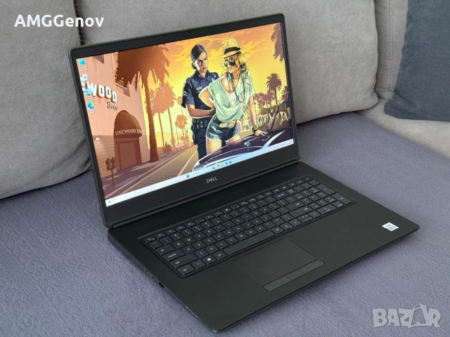 17.3’FHD IPS/RTX 4000 8GB/Dell Precision 7750/i7-10750H/32GB/512GB, снимка 3 - Лаптопи за работа - 52295509