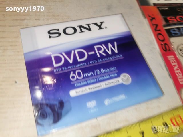 SONY DVD-RW 1БР ВНОС GERMANY 1904260935H1E3R, снимка 6 - DVD филми - 54242203